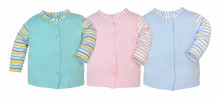 Bobas Mouse Art.2278 / 82 Beanie marškinėliai su spaudėmis iš 100% medvilnės mėlynos spalvos