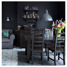 „Ikea“ 401.822.44 „Kaustby“ kėdė (juodai ruda)