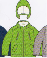 „Huppa“ pavasaris - 2013 m. Ruduo „TONY 1628AS13“ vaikų vėjavaikė
