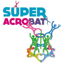 Ludus Super Acrobat Art.303PBOX27 Konstruktors Akrobāti