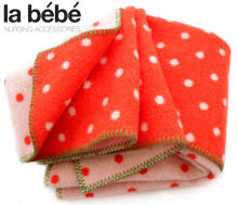 „La Bebe ™“ merino vilna 766558 „Braškių taškai“ Natūralus vaikiškas antklodė / antklodė iš Naujosios Zelandijos „Merynos“ vilna (Naujoji Zelandija), 70х100 cm