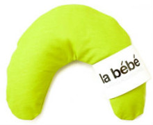 „La Bebe ™ Mimi“ pagalvė, Art.78759, alyvuogių žalia atrama pasagos pagalvėlei 19x46cm, skirta kelionėms