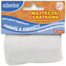 Akuku A0047 vaikiškos minkšto vaško audinio kelnaitės (universalaus dydžio) 1 vnt.