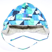 LENNE'16 Tim 15782-6310 Thermo cap Термо полушерстяная шапка для младенцев на завязочках