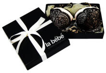 „La Bebe ™ Boutique“ apatinis trikotažas „Eco Art“. 81419 Paslaptingos slaugos liemenėlės