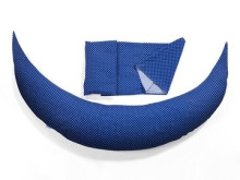 Nuvita DreamWizard Blue Polkadots Art. 7100 Многофункциональная подушка для беременных и кормящих