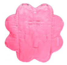 Wallaboo Baby Wrap Nore Pink Art.WW.0809.1103 Šiltos ir minkštos gėlių formos konversija
