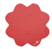 Wallaboo Baby Wrap Fleur Poppy Red Art.WWF.0310.1901 Одеяло для пеленания