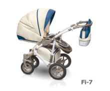Camarelo '17 Figaro plk. „FI-7“ kūdikių vežimėlis trys viename