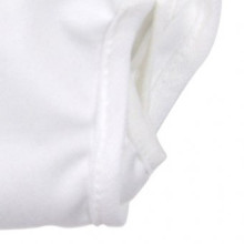 Imse Vimse Art.315220 Soft Diaper Cover White Autiņ biksīšu pārvalciņš ar spiedpogām