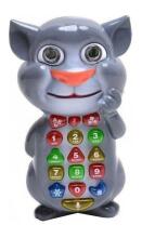 Žaisk „Smart Art.294252“, interaktyvųjį telefoną „Cat Tom“, kuriame yra garso ir šviesos efektų (rusų kalba