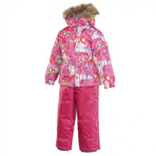 Huppa '17 Renely menas. 41850030-61102 Šilta kūdikių žieminė šiltų kostiumų striukė + kelnės (92-140cm)