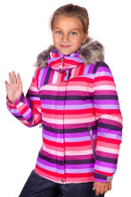 Lenne '16 Girls jacket Loore 15670/1610 Удлиненная термо куртка для девочек,
