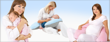 Ceba baby Cebuszka Art.82180 Dots pakaviņš mazuļa barošanai / gulēšanai / pakaviņš grūtniecēm