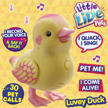 Little Live Pets Art.28152 Lovey Duck Интерактивное животное