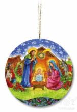 Ravensburger Art. 09488 Dėlionės kalėdinės dėlionės, apvalios, 60 vnt.