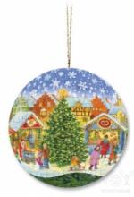 Ravensburger Art. 09488 Dėlionės kalėdinės dėlionės, apvalios, 60 vnt.