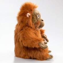 „Uni Toys“ menas. M17910 „Orangutan“ minkšta žaislinė beždžionė „Orangutan“
