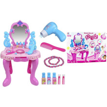Beauty Shop Art.008-86/293511 Детский косметический музыкальный столик с аксессуарами и световыми эфектами