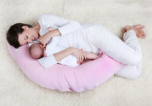 „Womar Comfort Exclusive Eco Art.122045“ daugiafunkcinė pasaga kūdikiui maitinti / miegoti (pagalvė) (170 cm) (įdaras: kviečių lukštai)