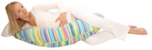 Womar Comfort Art.122786 Многофункциональная подковка для сна / кормления малыша (Подушка) (170 cm) (Наполнение: c шелухой пшеницы (полба)