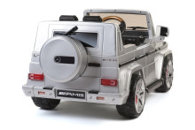 „Mercedes-Benz G55 / 12V“ 83105 str. Vaikų elektrinis automobilis su nuotolinio valdymo pulteliu, akumuliatoriumi, garsais ir žibintais