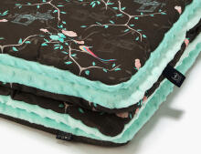 La Millou By Magdalena Rozczka Art. 83481 Toddler Blanket Maggie Rose Choco Opal
