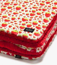 La Millou Art. 83491 Toddler Blanket Strawberry Fields Высококачественное детское двустороннее одеяло от Дизайнера Ла Миллоу (80x100 см)