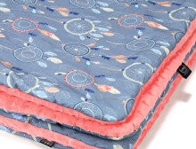 La Millou Art. 83519 Preschooler's Blanket Dream Catcher Coral Высококачественное детское двустороннее одеяло (110x140 см)