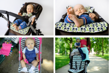 La Millou Art. 84237 Stroller Pad Jelly Bears&Teal