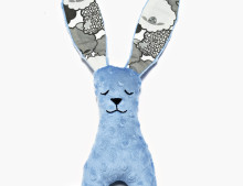 La Millou Art. 84539 Bunny Sky Graphite Sheep Family Mīksta miega rotaļlieta Trusis