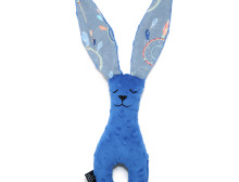 „La Millou“ menas. 84545 Bunny Electric Blue Dream Catcher minkštas miego žaisliukas Triušis