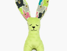 La Millou Art. 84554 Bunny Apple Green Polar Green Mīksta miega rotaļlieta Trusis