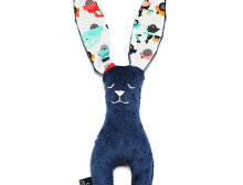 „La Millou“ menas. 84560 Bunny Navy La Mobile minkštas miego žaisliukas Triušis