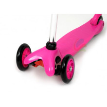 PW Toys Art.574 Mic Scooter Twist Pink Bērnu trīsriteņu balansēšanu skuters