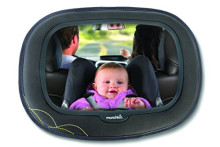 Munchkin Baby In-Sight® Auto Mega Mirror  Art.011097 Регулирующееся зеркало заднего вида для наблюдения за ребенком в машине