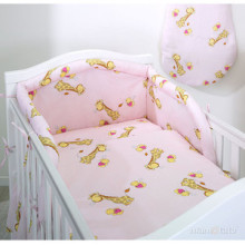 Mamo Tato Col. Pink Комплект постельного белья из 4 частей (60/90x120 см)