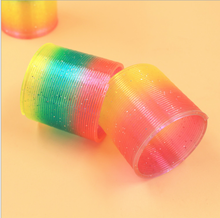 Rainbow Spring Art.CT34458A Детская игрушка Пружинка с блестками на блистере (Слинки, Радуга игрушка)