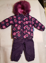 Lenne '17 Liisa Art.16313/2600 Утепленный комплект термо куртка + штаны [раздельный комбинезон] для малышей, цвет 2600 (размеры 74сm)