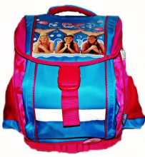 H2O Ergo School Backpack  Bērnu ergonomiskā mugursoma [skolnieku ortopēdiskā mugursoma portfelis]  HO-42 H2O LAGOON Art.86094