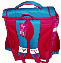 H2O Ergo School Backpack  Школьный эргономичный рюкзак с ортопедической воздухопроницаемой спинкой [портфель, ранец]  HO-42 H2O LAGOON Art. 86094