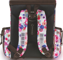 Patio Ergo School Backpack Art.86137 Школьный эргономичный рюкзак с ортопедической воздухопроницаемой спинкой [портфель, ранец] TED BEAR 53068