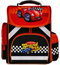 Patio Школьный набор -  эргономичный рюкзак, пенал и мешочек для обуви  [портфель, ранец]   Art.86146 'Race'