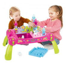 Mega Bloks First Builders Play 'n Go Fairytale Table Art.CXP12 Конструктор Развивающий столик принцессы, 30 дет.