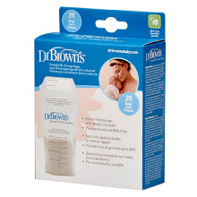 Dr.Browns Art.S4005-IT pieno maišeliai (25 vnt.)