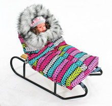 „Babylove Eskimos Art.87405“ universalus šiltas miegmaišis rogutėms