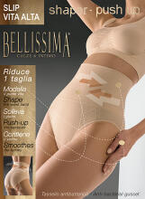 Sweet Mama Art.BL-07 Sharper-push up BLACK korekcinės ir priveržiančios kelnaitės (S-XL)