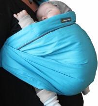 „MiniMonkey Baby Sling Unlimited Turquoise“ daugiafunkcinis kūdikio diržas