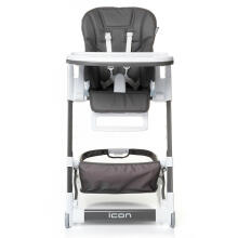 4Baby'18 Icon Col. Grey Highchair