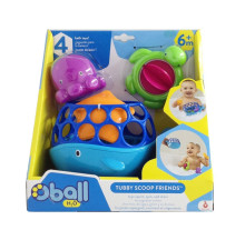Oball  Art.10068 Набор игрушек для ванны  Морские друзья